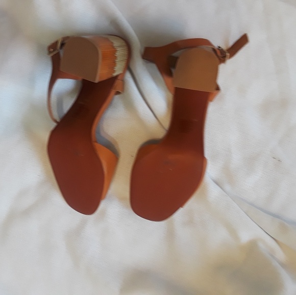 {Mercanti Fiorentini} Ankle Strap Sandals Sz 10 - Picture 6 of 8